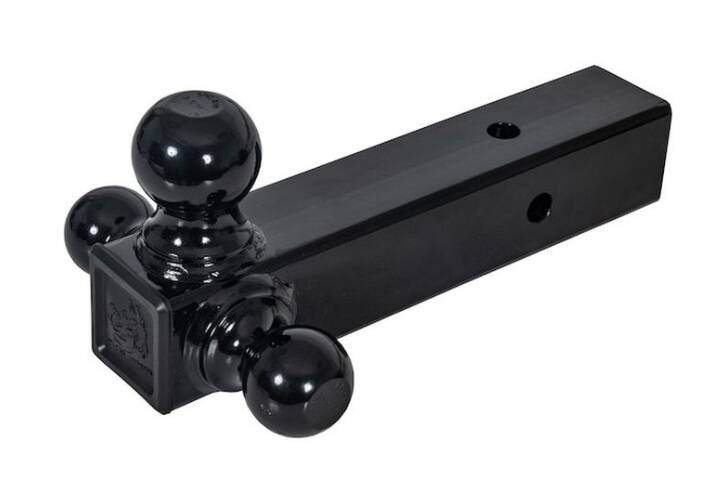 Buyers Tri-Ball Hitch With Black Towing Balls - 2-1/2 Inch Receiver • 1802250