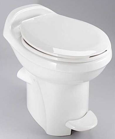 Thetford Thetford Aqua-Magic Style Plus RV Toilet - Standard Profile White • 34431