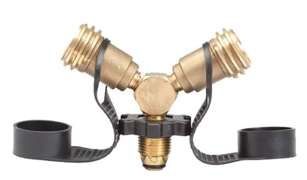 Mr. Heater Propane Y Female Adapter with Handwheel • F271735