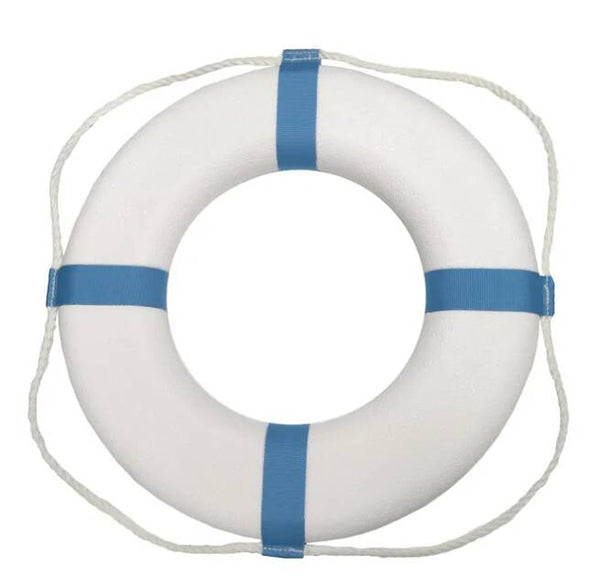 Taylor Made 25" Decorative Life Ring, White • 373