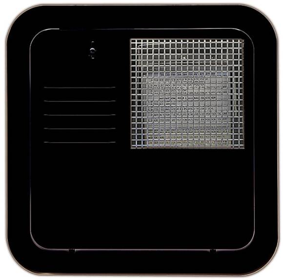 Suburban Water Heater Access Door, Flush Mount, 6 Gallon, Black • 6255AEB