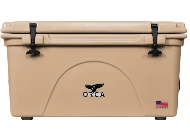 ORCA 75-Quart Hard Side Cooler – Tan • ORCT075