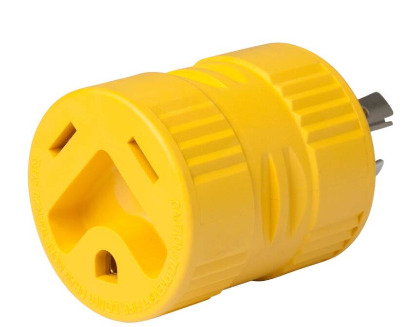 ParkPower Power Cord Adapter (20A Male x 30A Female) • 128A