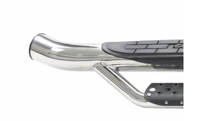 Go Rhino Dominator Hitch Step - Polished Stainless • D360PS