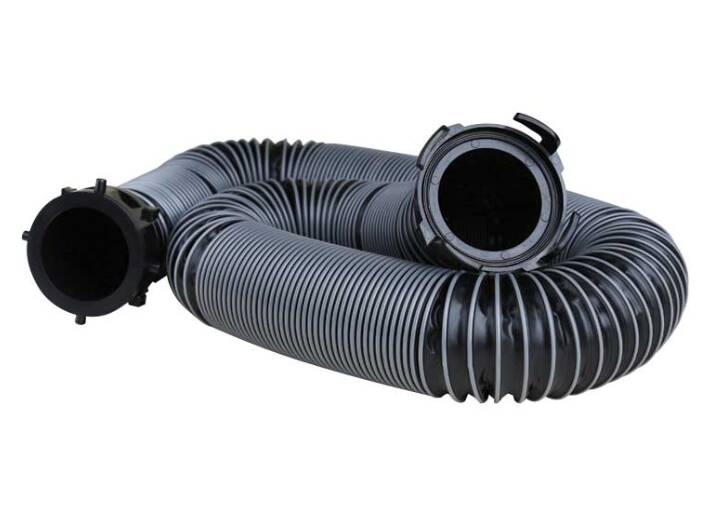 Valterra Silverback 10' Black Sewer Extension Hose • D04-0610