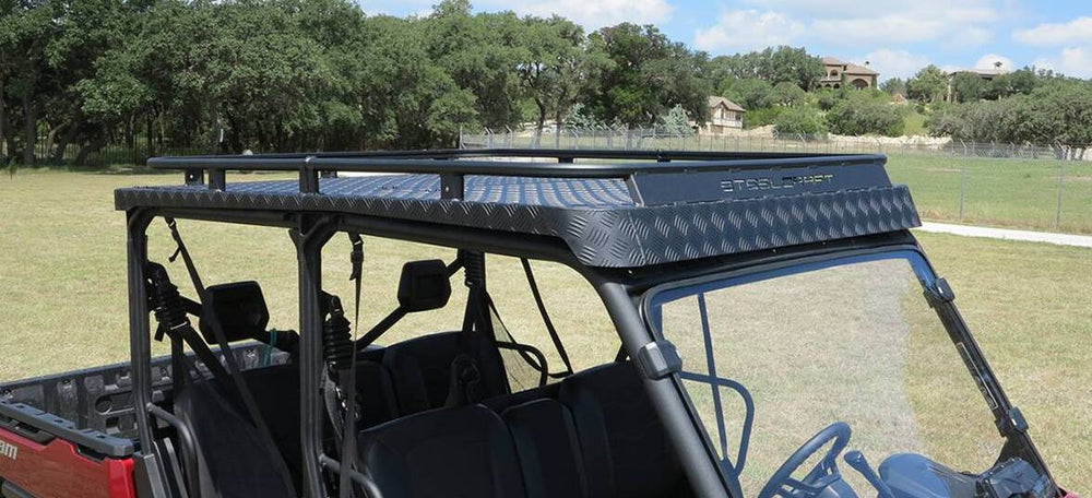 Steelcraft 16-Current Can Am Defender All Fine Textured Black UTV Roof Basket • 1000RRCC