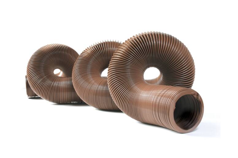 Camco HTS 20' Brown Heavy Duty Sewer Hose • 39631