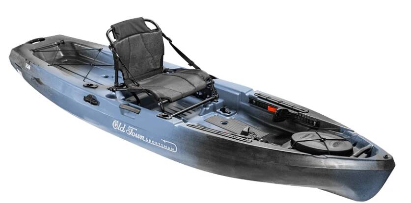 Old Town Sportsman 106 Kayak, Steel Camo • 01.4076.0109