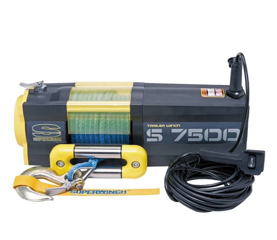 Superwinch S7500SR 12V Synthetic Rope Winch • 1475201