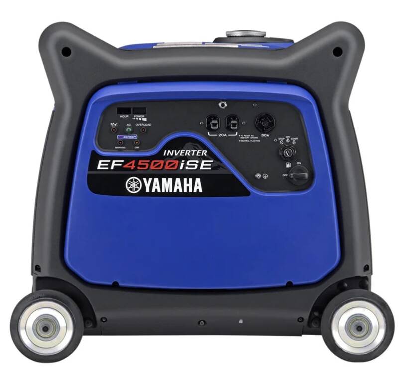 Yamaha EF4500iSE 4500 Watt Brushless, Inverter Generator • EF4500ISE