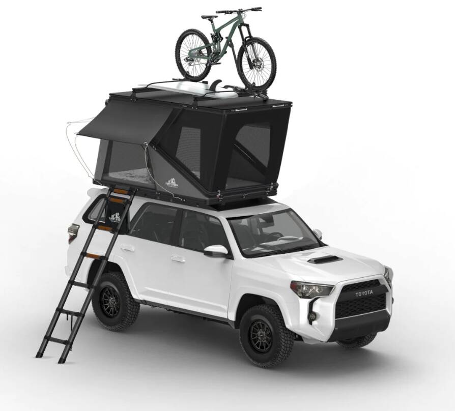 Tuff Stuff Alpine FiftyOne Aluminum Shell Roof Top Tent • TS-1-1800BLK