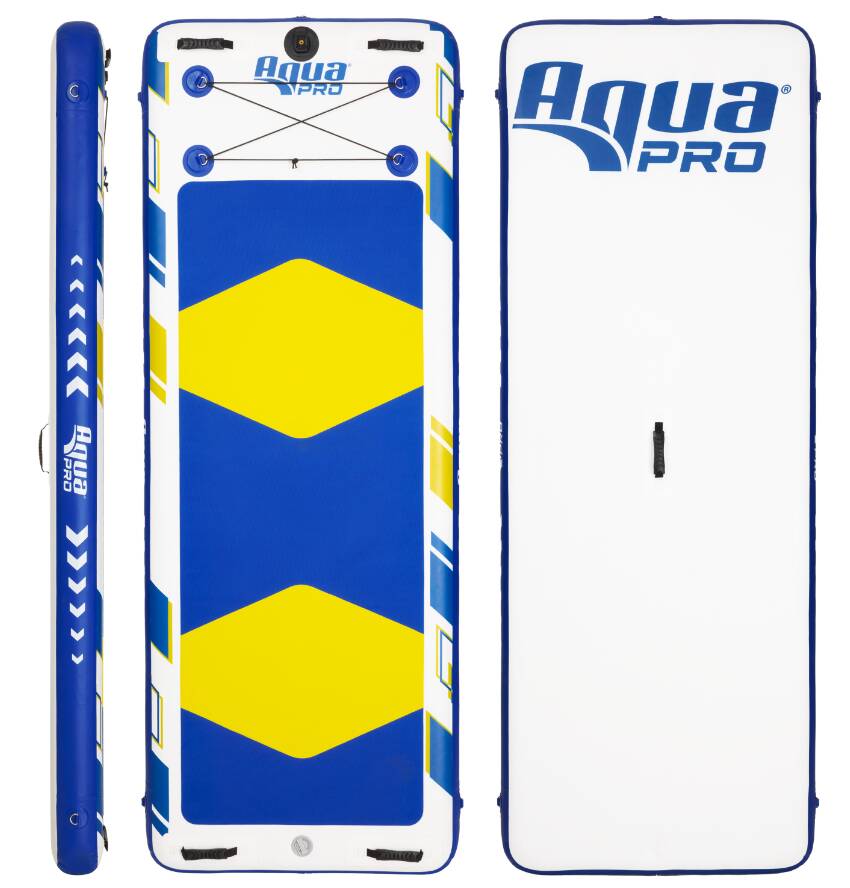Aqua Leisure Inflatable Marine Deck / Yoga Mat – 8 ft. x 3 ft. • APL21349