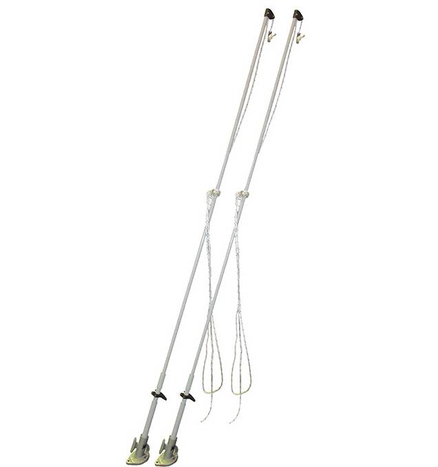 Dock Edge 8' Mooring Whip for Boat up to 18' or 2500 lbs., Set of 2 • DE3200F
