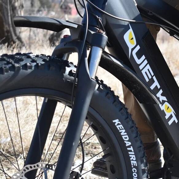QuietKat Front and Rear Fender Set • 19QKFRFBL