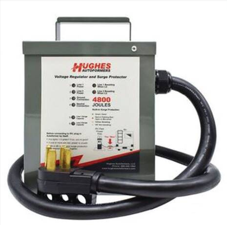 Hughes Autoformer 50 Amp Voltage Booster and Surge Protector • RV220-50-SP