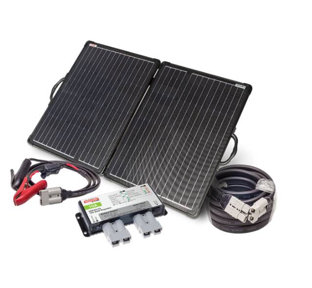 Redarc 120W Folding Solar Panel Kit • SPFP1120-K