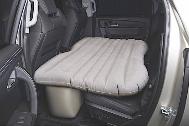 Airbedz Inflatable Rear Seat Air Mattress for Jeeps, Car, SUV's & Mid-size Trucks • PPI-TAN_PV_CARMAT