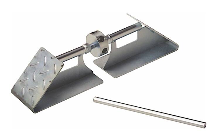 BAL Standard Tire Locking Chock with Handle & Base Plate • 28000A
