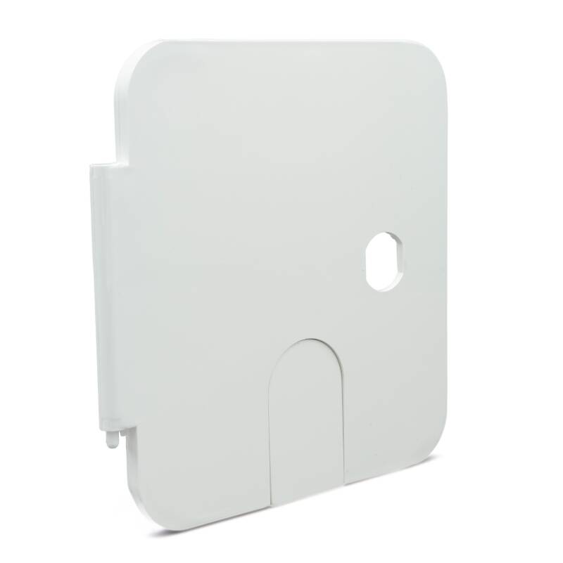 Thetford 6" Replacement Hatch Door with Access Door – Polar White • 94178