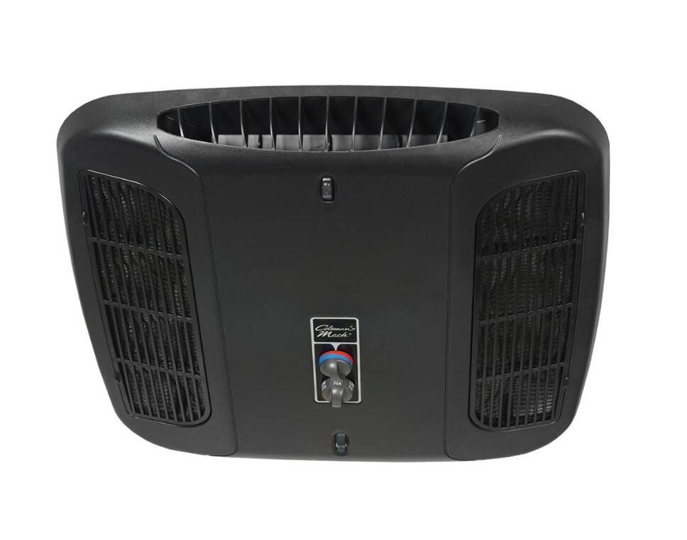 Coleman-Mach Deluxe Heat-Ready Non-Ducted Ceiling Assembly - Black • 9430-717