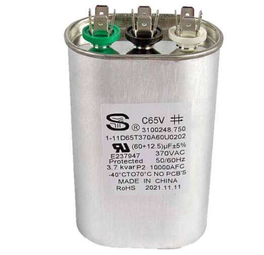 Dometic Duo-Therm Air Conditioner Motor Run Capacitor 60/12.5 MFD • 3313107.062