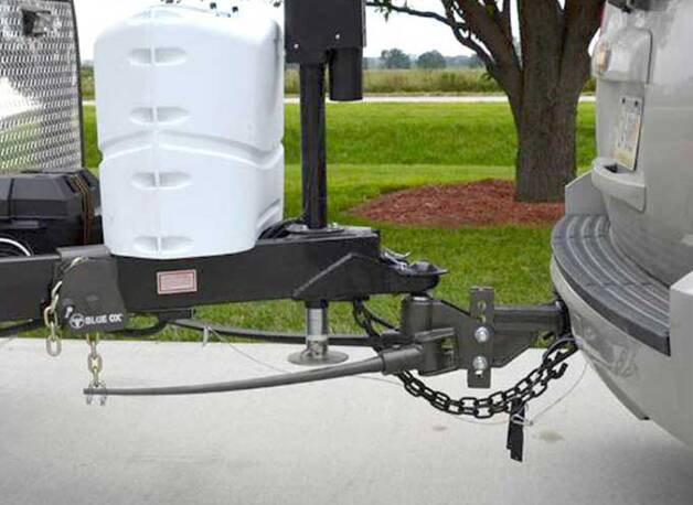Blue Ox SwayPro Weight Distribution Hitch 15,000 GTW / 1,500 TW Clamp On Brackets With 7-Hole Shank For Underslung Couplers • BXW1503