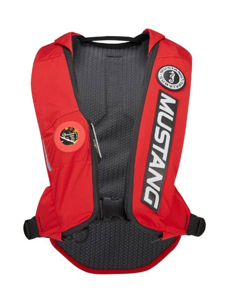 Mustang Survival Elite 28 Hydrostatic Inflatable PFD, Universal, Red • MD5183BC-4-0