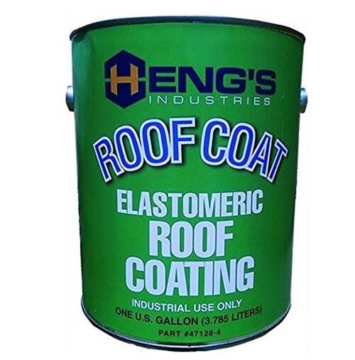 Heng's Elastomeric White Roof Coating - 1 Gallon • 47128-4