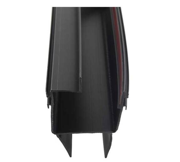 AP Products 7' Black Plastic Slide-Out EK Base with Wall Jamb • 018-1470-84