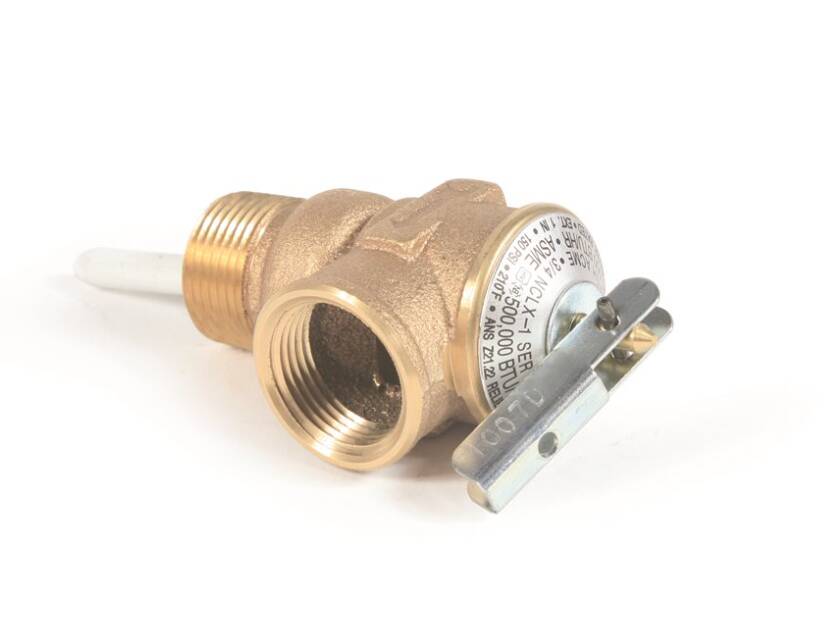 Camco T&P Valve 3/4" w/ 1" Probe Coated, 150 PSI • 10463