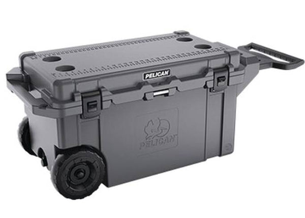 Pelican 80-Quart Elite Wheeled Cooler - Dark Gray • 80QW-6-DKGRY