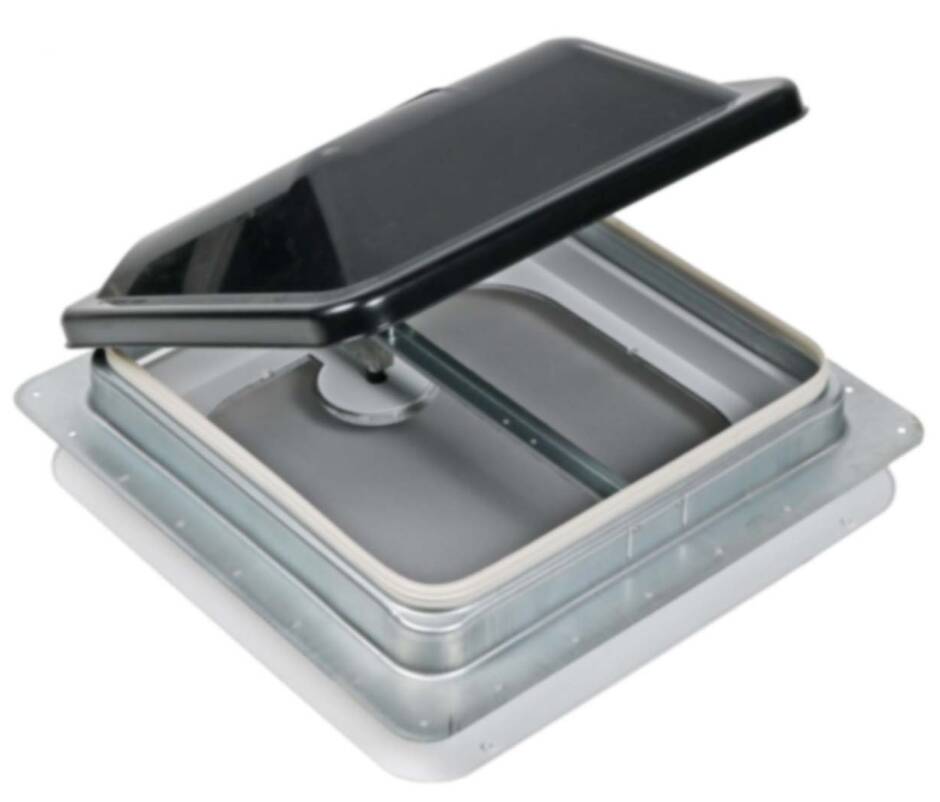 Ventline RV Standard Roof Vent - 14" x 14" - Smoke • V2092SP-29