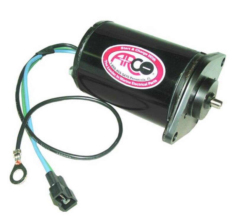 Arco Marine Tilt Trim Motor - BRP-OMC, 3-Wire Connection, 2-Bolt Mount • 6204