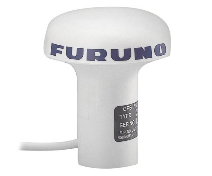 Furuno White GPS Antenna with 33' Cable • GPA017