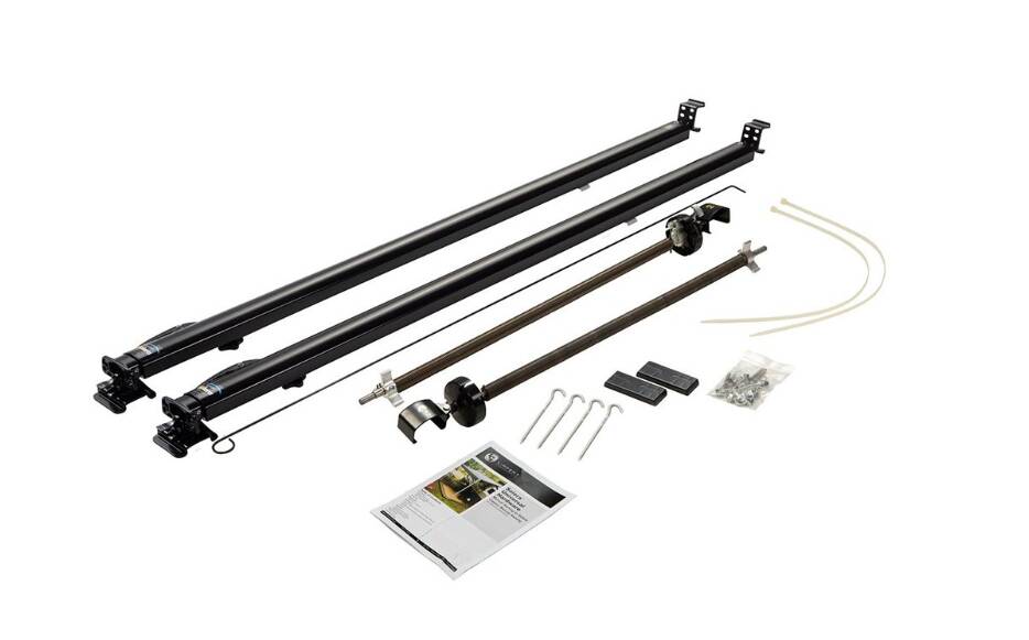 Lippert Classic 6.8' to 8'W Black Manual Patio Awning Arm Kit • 434719