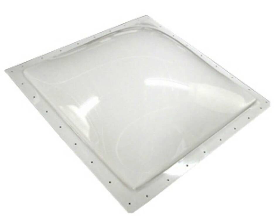 Specialty Recreation White Rectangular Outer Skylight for 14" x 30" Opening • SL1430W