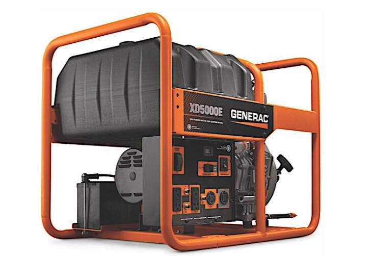 Generac XD5000E Diesel Portable Generator • G0068640
