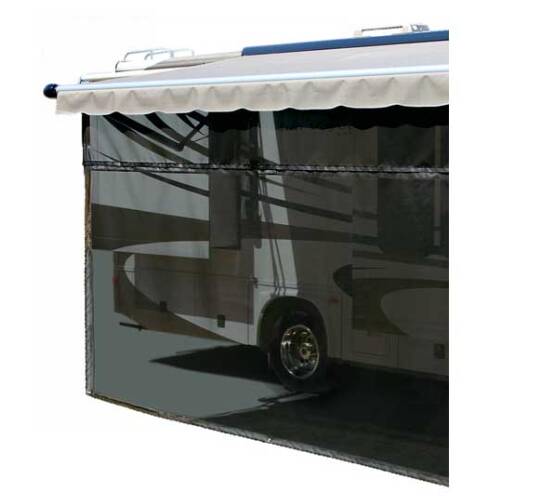 Carefree ZipBlocker Awning Front Shade Panel 10'W x 7'H • 701007