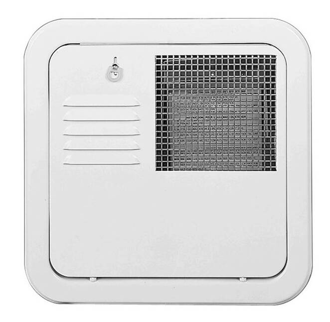 Suburban Water Heater Access Door, 6 Gallon, Polar White • 6261APW