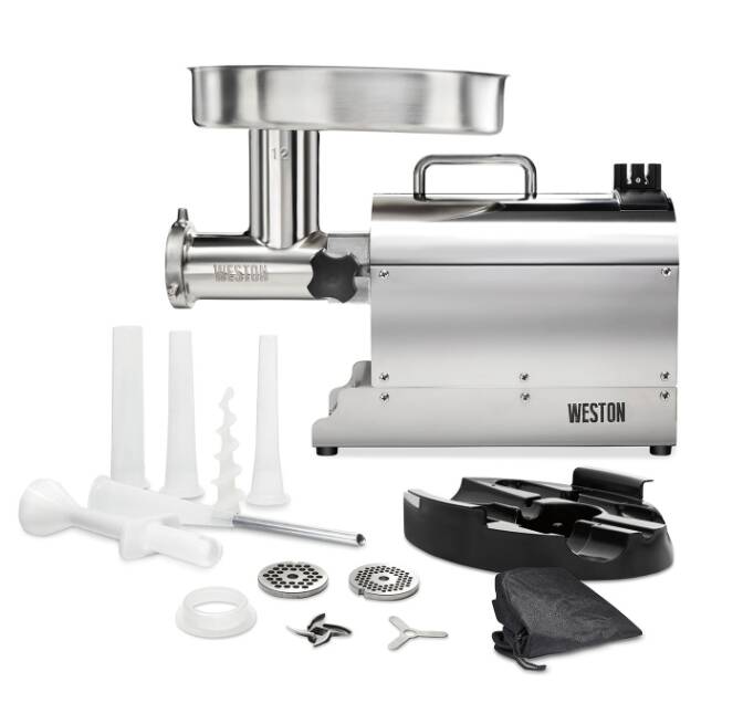 Weston Pro Series #12 Meat Grinder • 10-1201-W