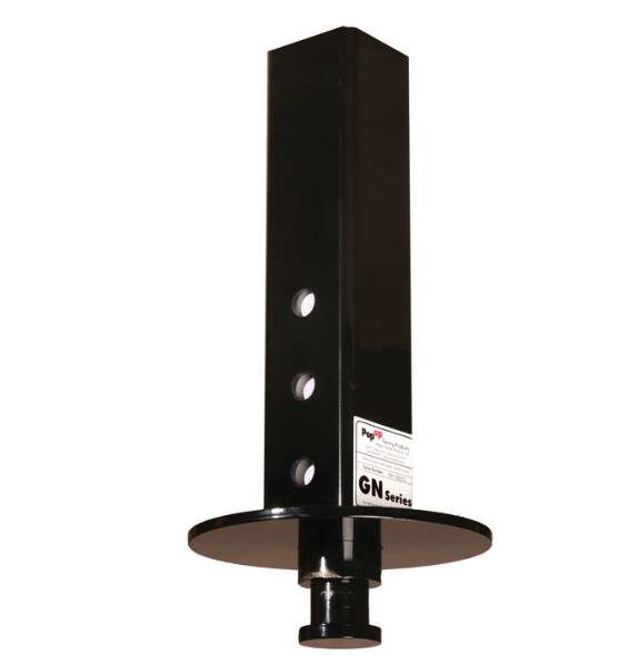 PopUp 4" Square Straight Coupler with King Pin • GN7