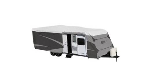 ADCO Designer Series Travel Trailer Cover (Gray with White Roof, Up to 20') • 36840