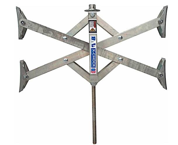 BAL X-Tended Fit X-Chock Locking Tire Chock - Single • 28014