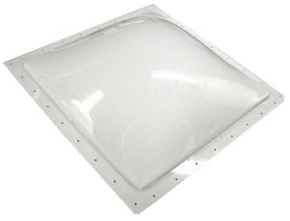 Specialty Recreation White Rectangular Outer Skylight for 16" x 26" Opening • SL1626W