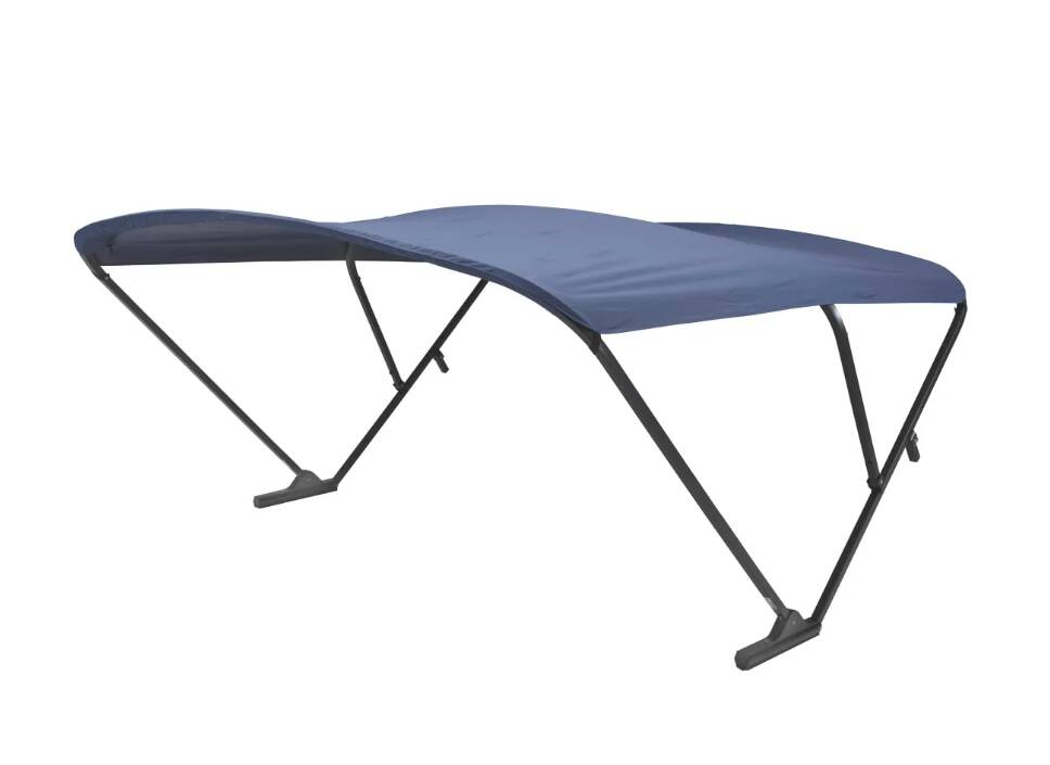 SureShade Power Bimini Top - Black Anodized Frame, Navy Fabric • 2020000308