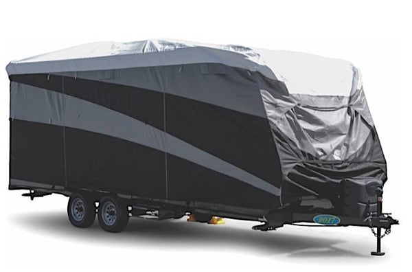 Camco Pro-Tec RV Cover, Travel Trailer, 26'-28'6" • 56332