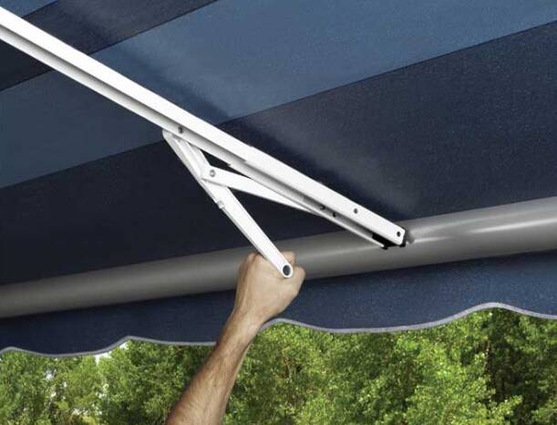Carefree Rafter for Vertical Arm Awnings • 902815WHT