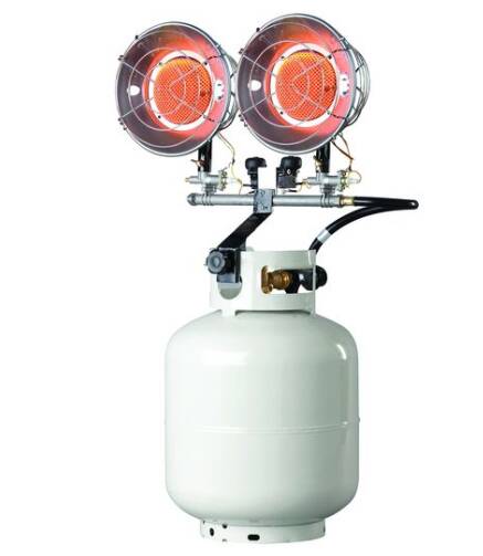 Mr. Heater Double Tank Top Liquid Propane Heater - 10,000 - 30,000 BTU Per Hour • F242650