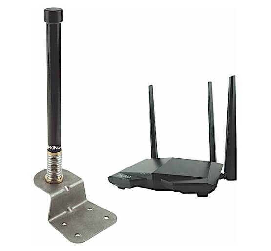 King Swift Omni-Directional Wi-Fi Antenna Bundle • KS1000