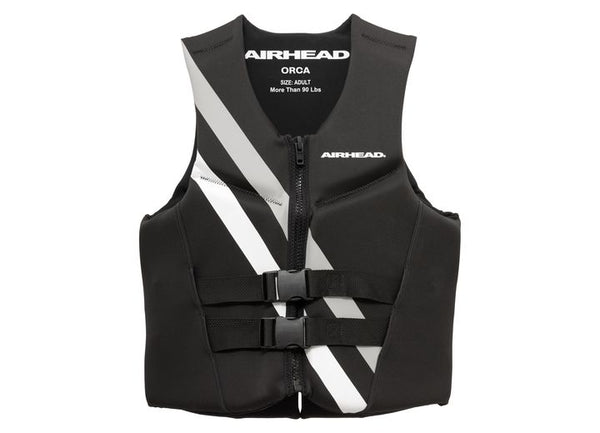 Airhead Orca Neolite Kwik-Dry Life Jacket Vest, Adult Small • 10075-08-B-BK